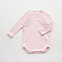 【MOUN TEN.】zigzag rib longsleeve(for baby)(サイズ65-80・80-95）