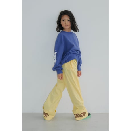 【folkmade】  Color Jersey Sweatshirt (blue/サイズS、M、L、LL、F)