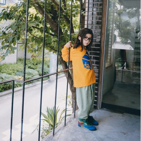 【minnano×frankygrow】 GRAPHIC LAYERED STYLE L/S TEE (サイズ1、2、3）