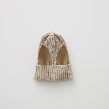 （予約販売）【eLfinFolk】  Nep Yarn Beast Beanie by CA4LA（サイズS・M)