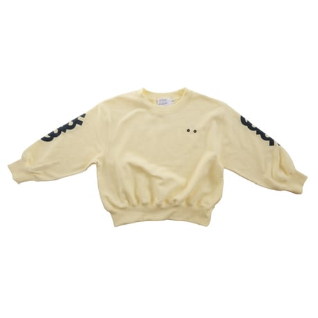 【folkmade】  Color Jersey Sweatshirt (lemon/サイズS、M、L、LL、F)