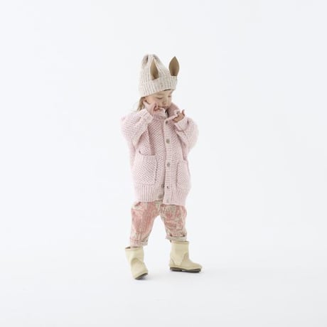 （予約販売）【eLfinFolk】  Nep Yarn Beast Beanie by CA4LA（サイズS・M)