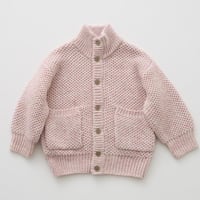 （予約販売）【eLfinFolk】  Nep Yarn Knit Cardigan(サイズ90・110）