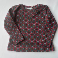 【＆pal】　フラワーTシャツ（サイズ80～120）