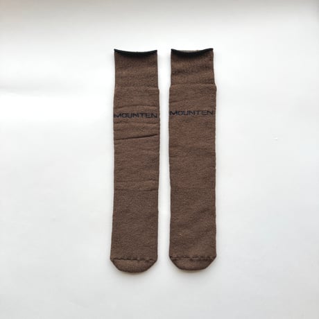(8月末納品)【MOUN TEN.】MOUN TEN. logo tube socks