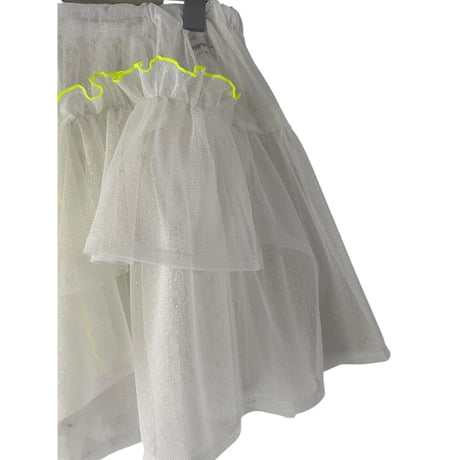 【franky grow】 DOTS TULLE WRAP SKIRT（キッズFサイズ）