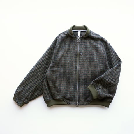 【MOUN TEN.】　cotton tweed zip blouson　(サイズ125・140）