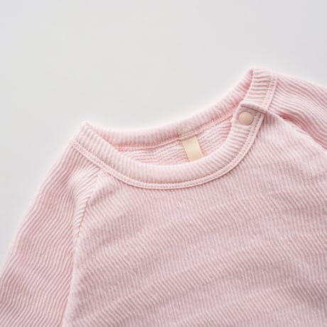 【MOUN TEN.】zigzag rib longsleeve(for baby)(サイズ65-80・80-95）