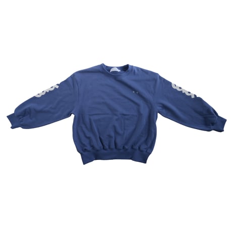 【folkmade】  Color Jersey Sweatshirt (blue/サイズS、M、L、LL、F)