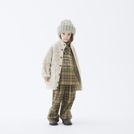 （予約販売）【eLfinFolk】  Nep Yarn Knit Cardigan(アイボリー/Womanサイズ）