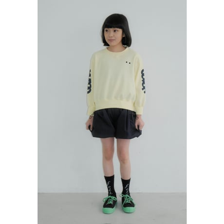 【folkmade】  Color Jersey Sweatshirt (lemon/サイズS、M、L、LL、F)