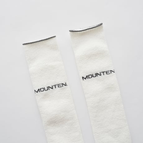 (8月末納品)【MOUN TEN.】MOUN TEN. logo tube socks
