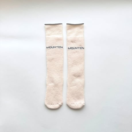 (8月末納品)【MOUN TEN.】MOUN TEN. logo tube socks