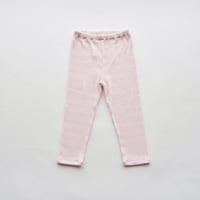 【MOUN TEN.】 zigzag rib leggings(for baby)(サイズ65-80・80-95）