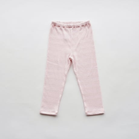 【MOUN TEN.】 zigzag rib leggings(for baby)(サイズ65-80・80-95）