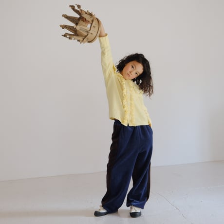 【folkmade】  Big Collar Blouse  (サイズS、M、L、LL）