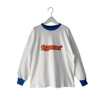 【minnano×frankygrow】 GRAPHIC RINGER L/S TEE (サイズ0、1、2、3）