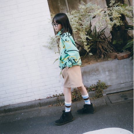 【minnano×frankygrow】 CORDUROY SHORT PANTS (サイズ0、1，2）