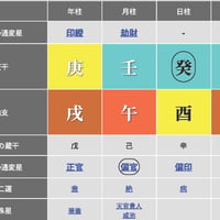 四柱推命鑑定 都内近郊　対面鑑定　６０分