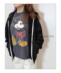 【 SOPHIE TALKS ABOUT THE WEATHER 】WHITE ZIP HOODIE / SUMIKURO