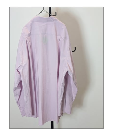 【 SOPHIE TALKS ABOUT THE WEATHER 】OVER SIZE SHIRT / LILAC