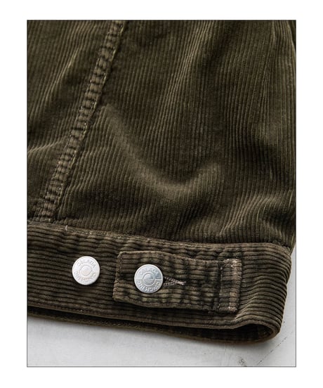 【 OBLADA “MARGARET JACKET CORDUROY” / KHAKI 】 オブラダ “マーガレットジャケットコーデュロイ” / カーキ