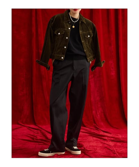【 OBLADA “MARGARET JACKET CORDUROY” / KHAKI 】 オブラダ “マーガレットジャケットコーデュロイ” / カーキ