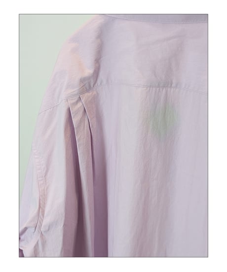 【 SOPHIE TALKS ABOUT THE WEATHER 】OVER SIZE SHIRT / LILAC