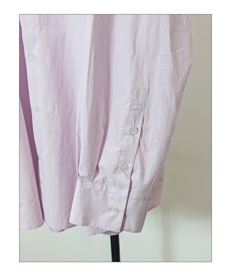 【 SOPHIE TALKS ABOUT THE WEATHER 】OVER SIZE SHIRT / LILAC