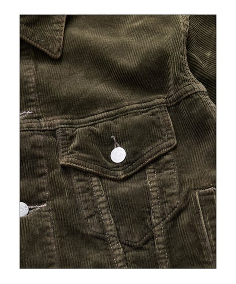 【 OBLADA “MARGARET JACKET CORDUROY” / KHAKI 】 オブラダ “マーガレットジャケットコーデュロイ” / カーキ