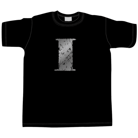 VIBES I-Tシャツ  SILVERプリント