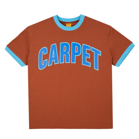 CARPET COMPANY VARSITY RINGER TEE BROWN