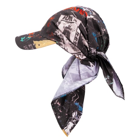 CARPET COMPANY  RAG TEE BANDANA HAT BLACK