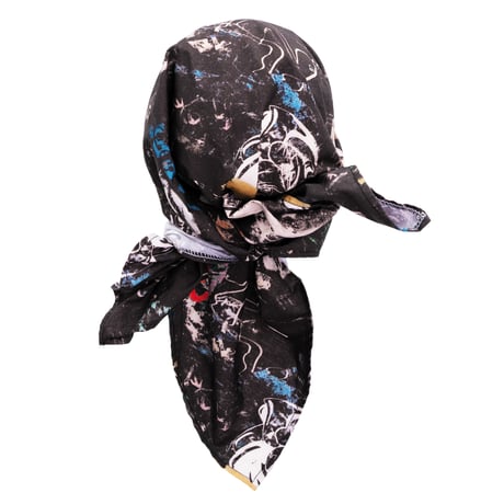 CARPET COMPANY  RAG TEE BANDANA HAT BLACK