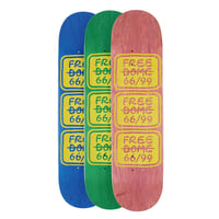 FREEDOME TEAM LOGO DECK 8.25