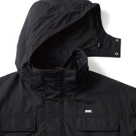 FTC CORDURA®︎ HOODED JACKET BLACK
