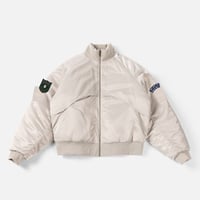 DIME UTILITY BOMBER JACKET PEARL