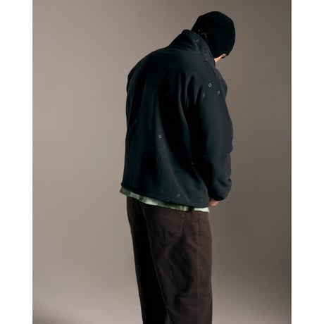POP TRADING COMPANY BERGHAUS LHOSTE FULLZIP FLEECE JACKET BLACK