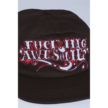 FUCKING AWESOME STEAKHOUSE LOGO SNAPBACK BLACK