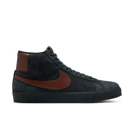 NIKE SB ZOOM BLAZER MID BLACK SPRUCE/CORDUROY BROWN