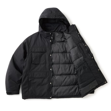 FTC CORDURA®︎ HOODED JACKET BLACK