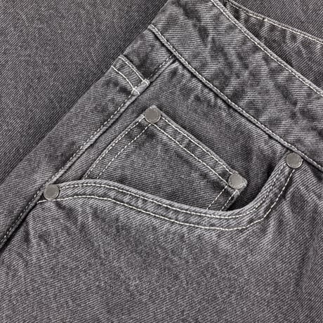 DIME BAGGY WINK DENIM PANTS FADED BLACK