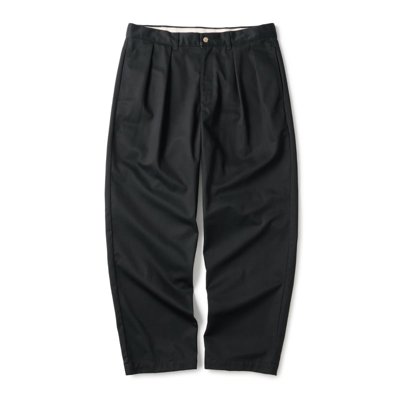 FTC 2025 チノパン　パンツ　黒　cotton 100% スケートボード FTC CHINO SLACKS PANT BLACK | CANOLA SKATESHOP