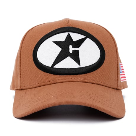 CARPET COMPANY GLOW IN THE DARK C-STAR HAT BROWN