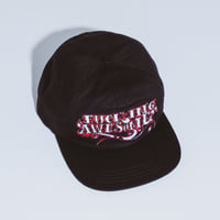 FUCKING AWESOME STEAKHOUSE LOGO SNAPBACK BLACK
