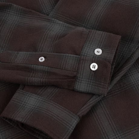 DIME PREMIUM FLANNEL SHIRT BORDEAUX