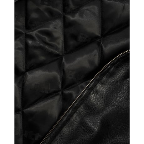 BUTTER GOODS ISAAC HAYES BOMBER JACKET BLACK