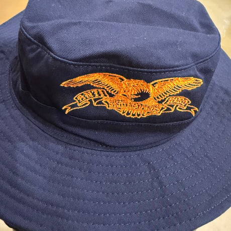 ANTIHERO BASIC EAGLE BOONIE HAT NAVY