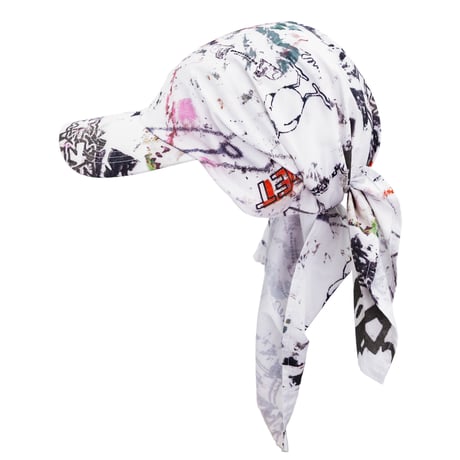 CARPET COMPANY  RAG TEE BANDANA HAT WHITE