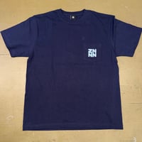 残念な大人 POCKET TEE CANOLA別注 NAVY